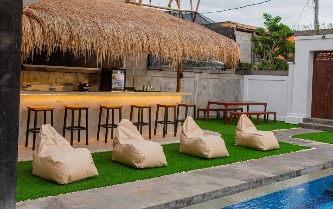 Zentiga Surf Hostel Canggu Exterior foto